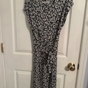 Boden Black and Gray Dress